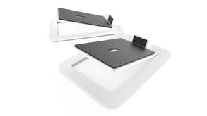 Kanto S6W Angled Speaker Stands for Desktop - White