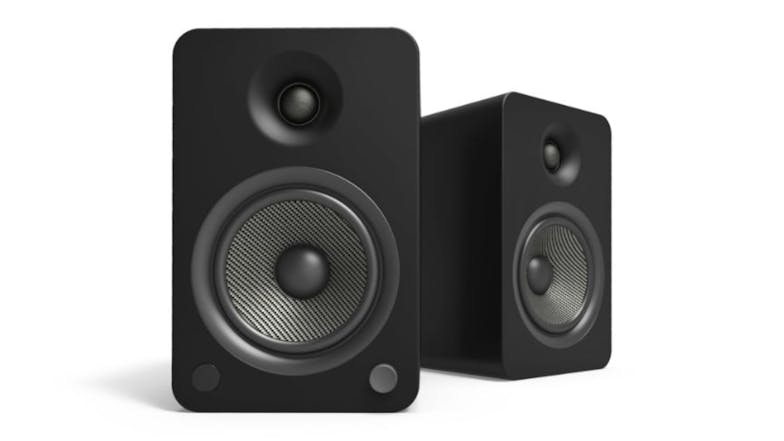 Kanto YU6 200W Bookshelf Speakers w/ Bluetooth - Matte Black