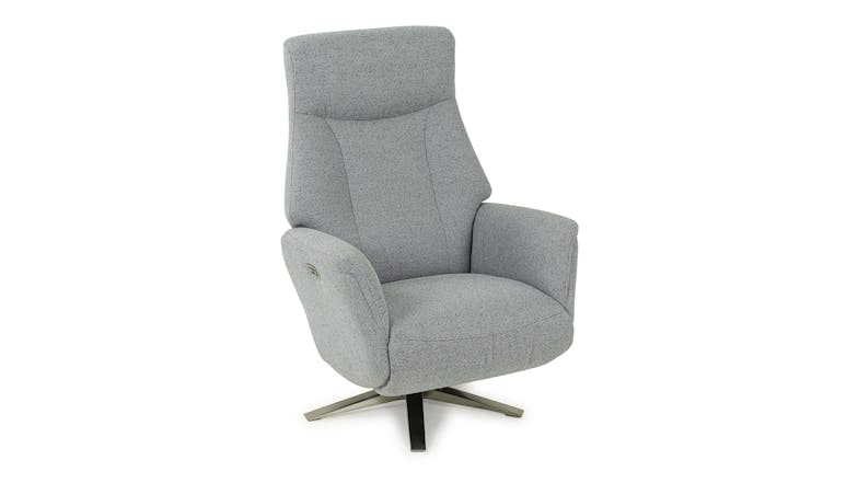 Marley Fabric Electric Swivel Recliner Chair