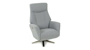 Marley Fabric Electric Swivel Recliner Chair