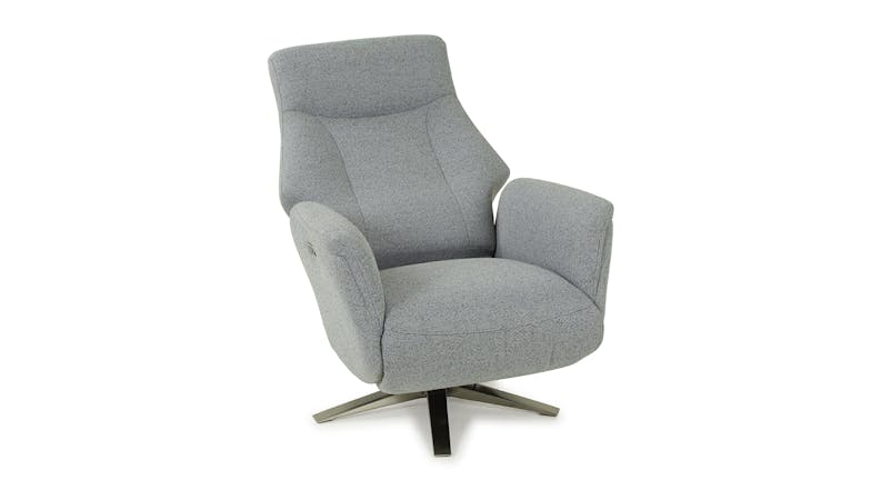 Marley Fabric Electric Swivel Recliner Chair