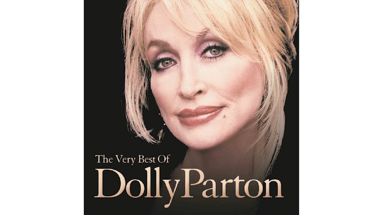 Crosley Record Storage Crate w/ Dolly Parton - The Very Best Of Dolly Parton Vinyl Album