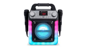 Singing Machine Groove Mini Portable Karaoke Machine w/ Bluetooth, HDMI, USB