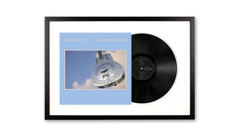 Dire Straits - Brothers In Arms Framed Vinyl + Album Art