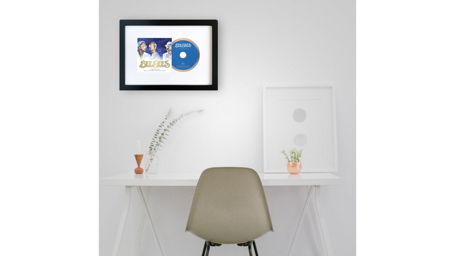 Bee Gees - Timeless: The All-Time Greatest Hits Framed CD + Album Art
