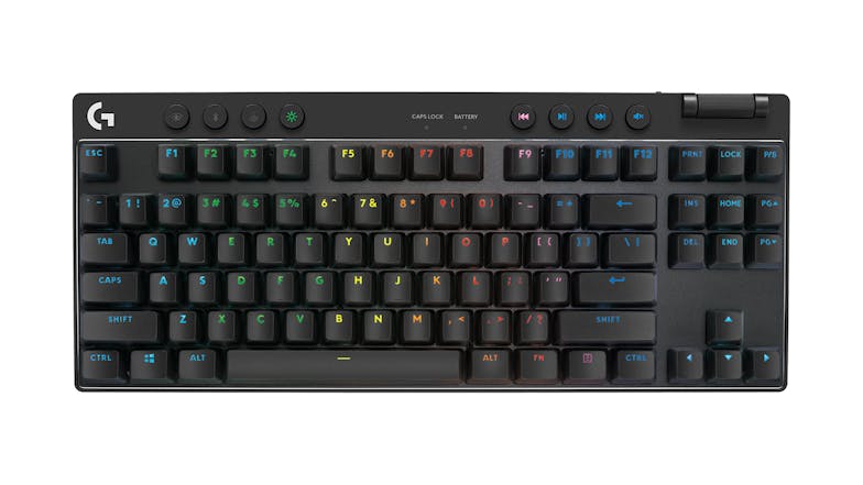 Logitech G Pro X TKL LIGHTSPEED Wireless Gaming Keyboard with RGB Lighting  - Black Tactile