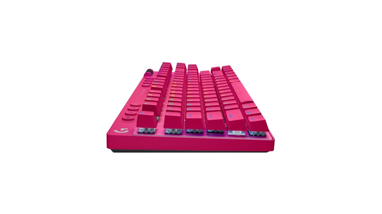 Logitech G Pro X TKL LIGHTSPEED Wireless Gaming Keyboard with RGB Lighting  - Magenta Tactile