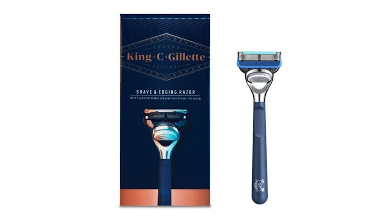 Gillette KING C. Shave & Edging Razor