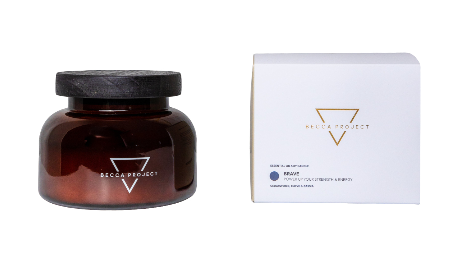 Becca Project Large Coconut Soy Candle - Brave