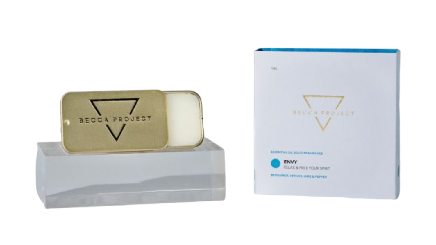 Becca Project Solid Fragrance Balm - Envy