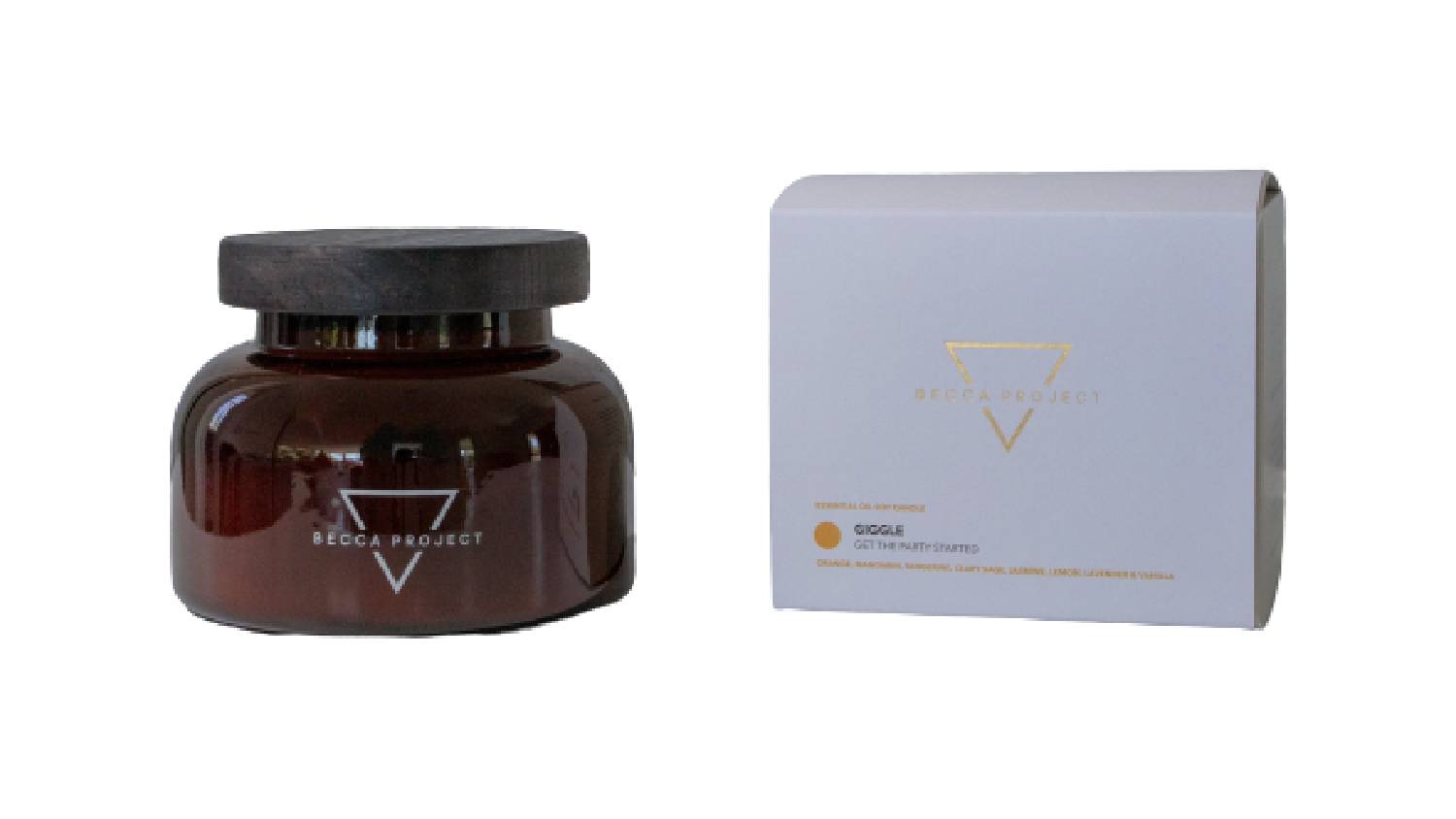 Becca Project Large Coconut Soy Candle - Giggle