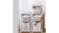 GOODVIEW LAUNDRY TROLLEY 2 TIER LGT GRY