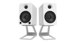 Kanto SE4W Raised Speaker Stands for Desktop - White