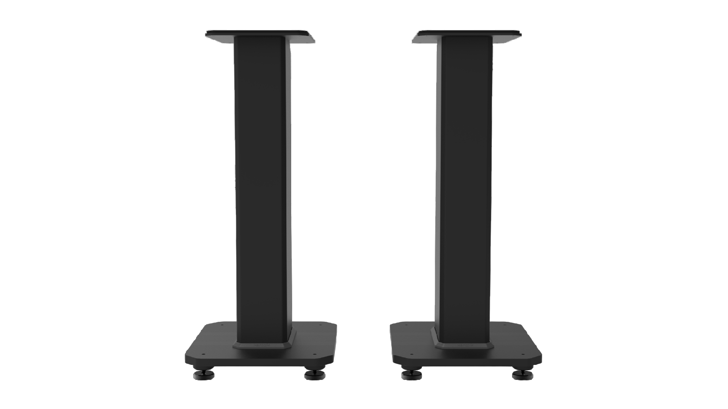 Kanto SX22 Fillable Speaker Stands w/ Isolation Feet - Black