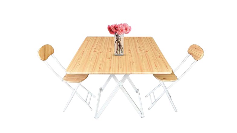 Foldable Dining Table With Chairs