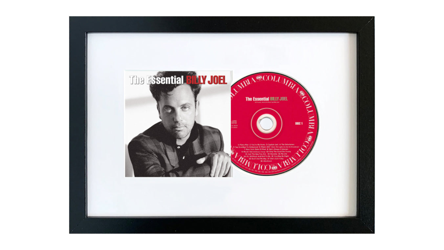 Billy Joel - The Essential Billy Joel Framed CD + Album Art