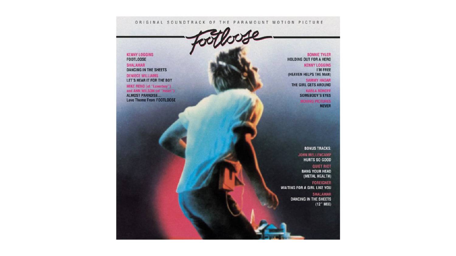 Footloose Official OST Vinyl Album Harvey Norman New Zealand