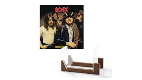 Crosley Record Storage Display Stand w/ AC/DC - Highway To Hell Vinyl Album