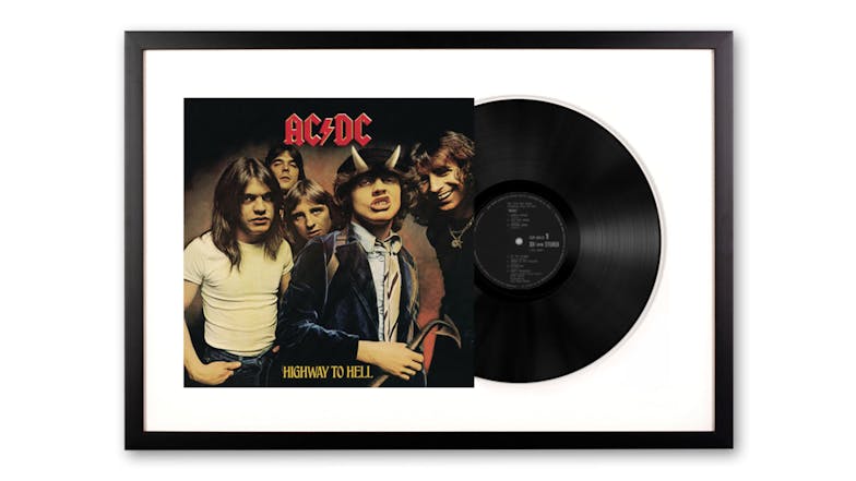 AC/DC - Highway To Hell Framed Vinyl + Album Art