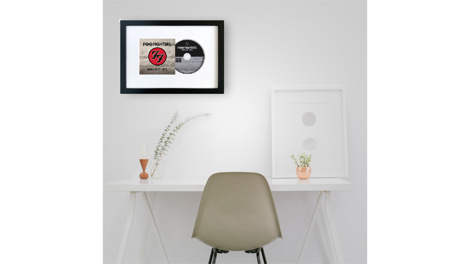 Foo Fighters - Greatest Hits Framed CD + Album Art