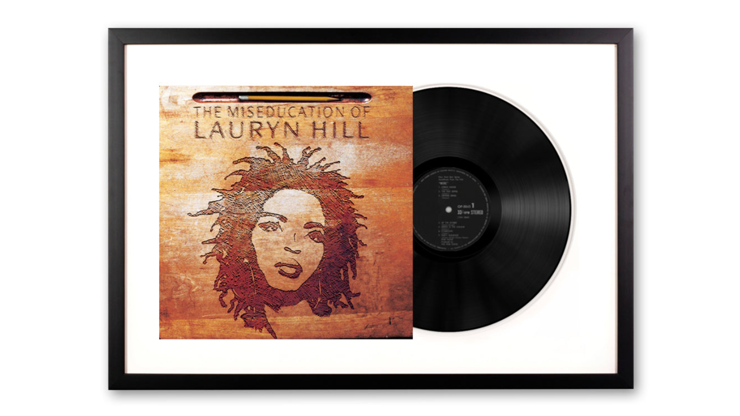 Lauryn Hill - The Miseducation Of Lauryn Hill Framed Vinyl + Album Art