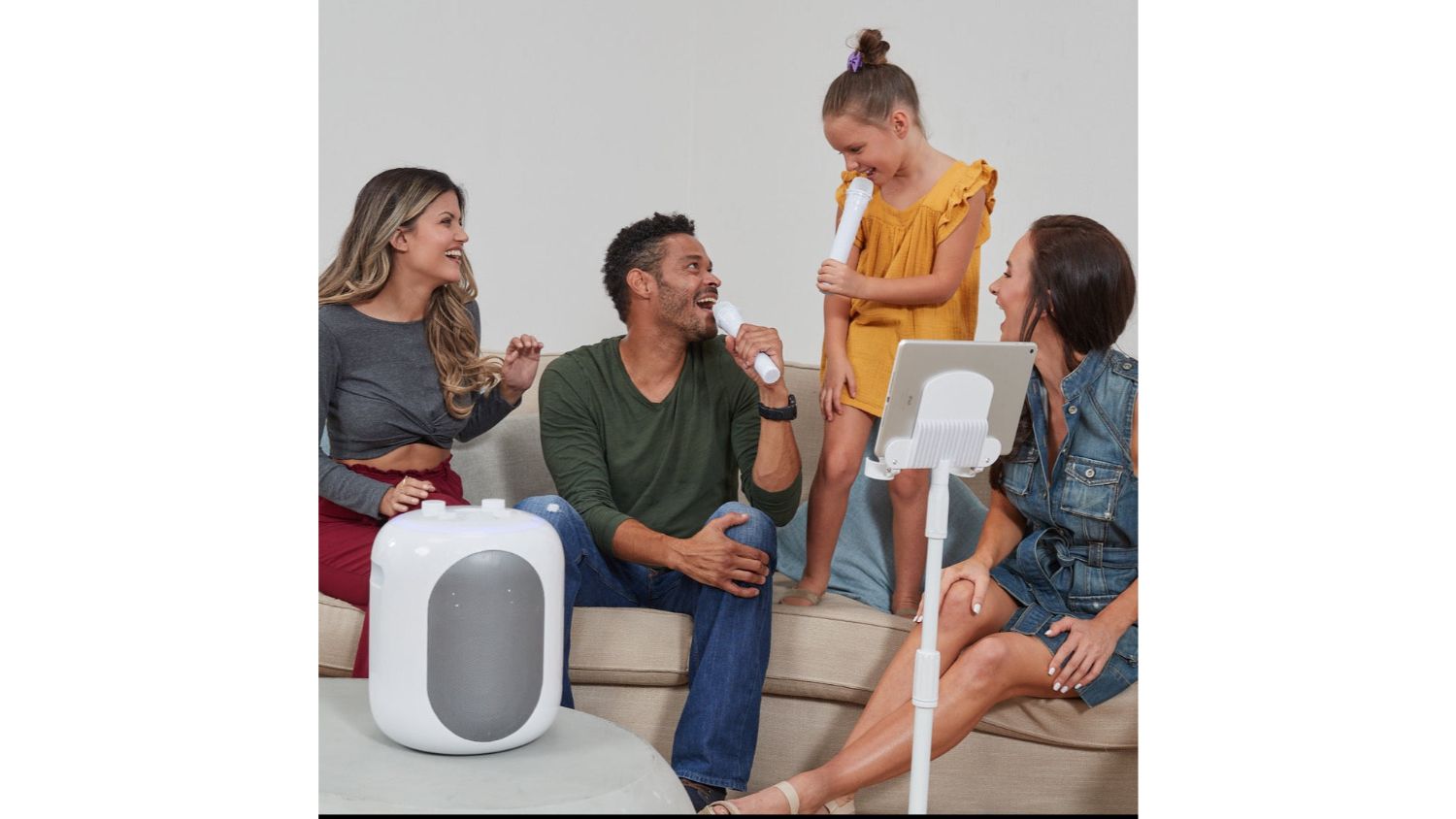 Singing Machine Karaoke Home Stage with Microphones, Bluetooth