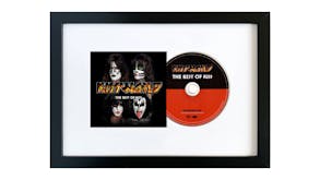 KISS - KISSWORLD: The Best Of KISS Framed CD + Album Art
