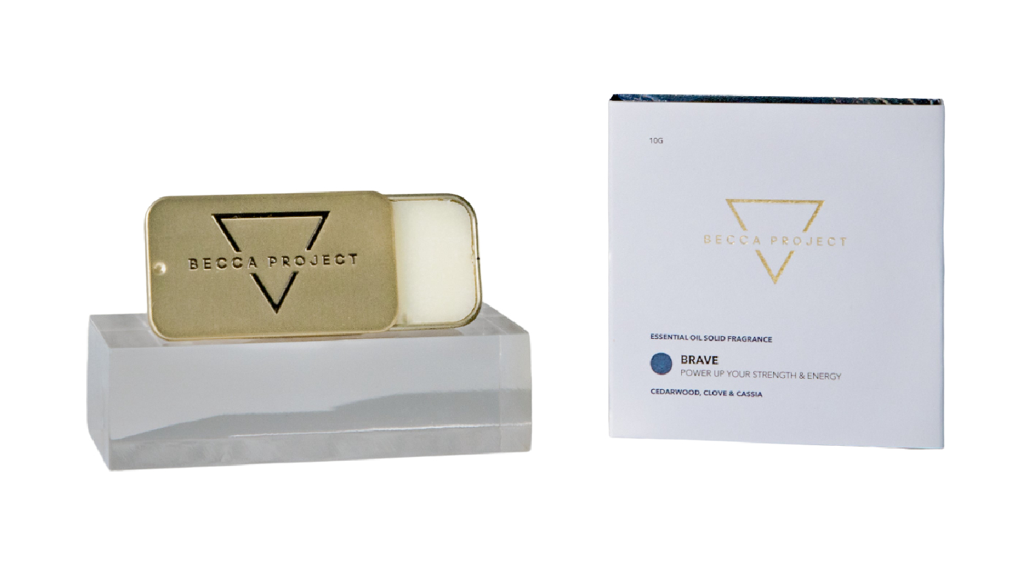 Becca Project Solid Fragrance Balm - Brave