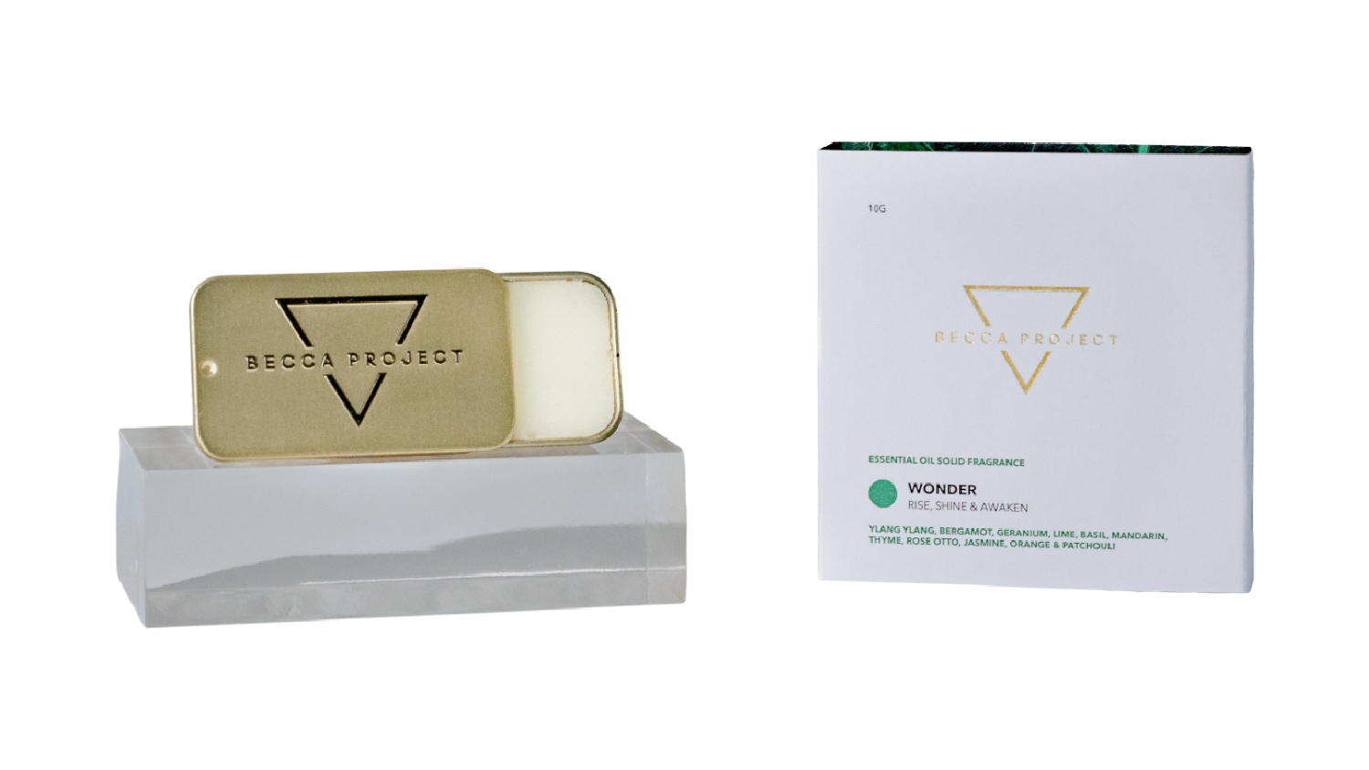 Becca Project Solid Fragrance Balm - Wonder