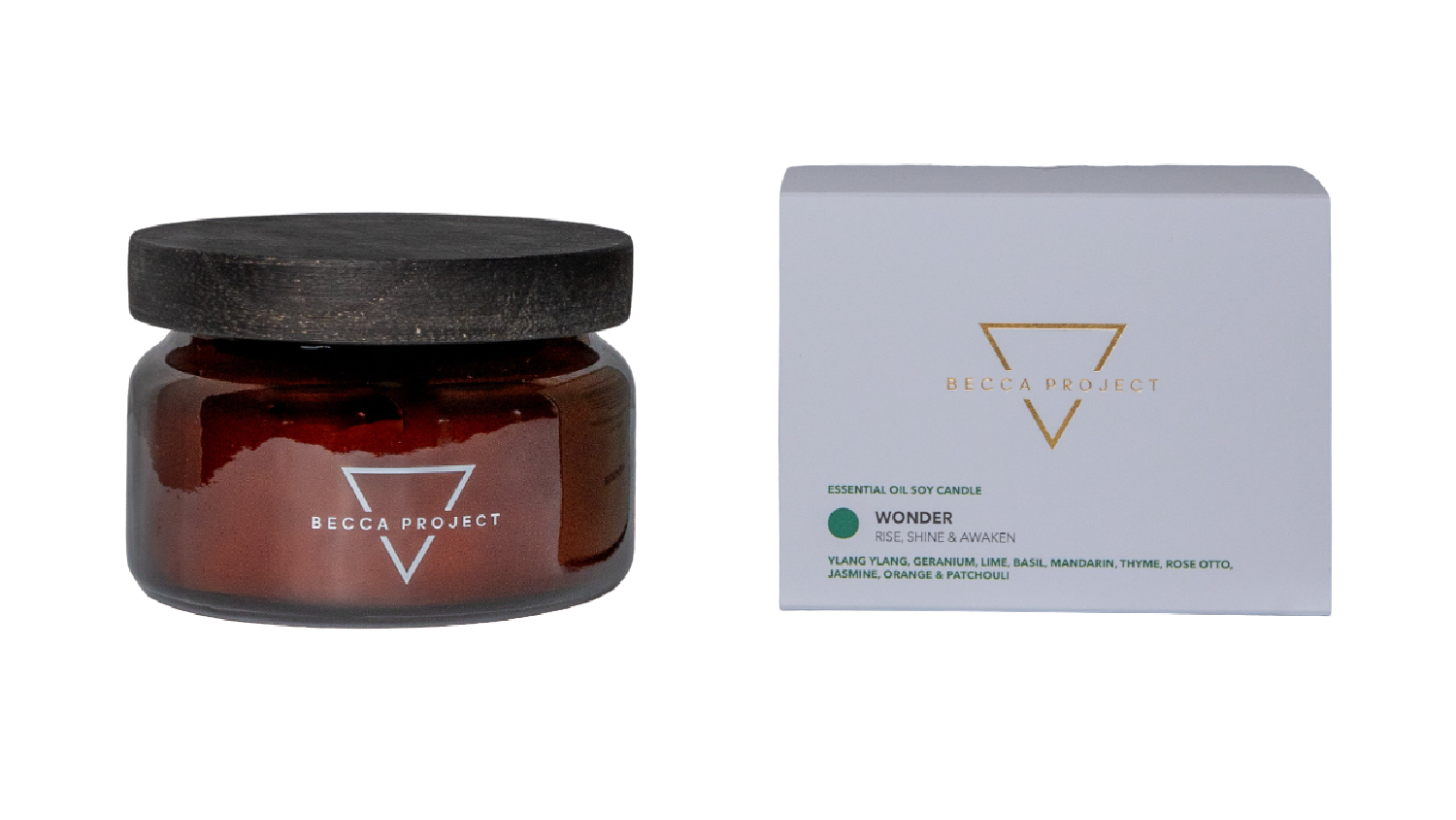 Becca Project Medium Coconut Soy Candle - Wonder