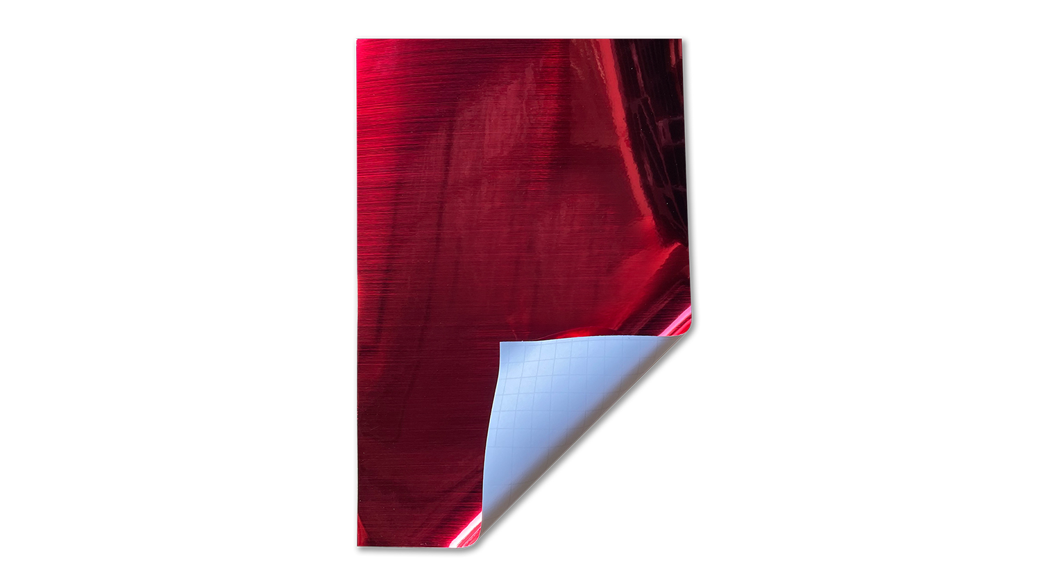 Magic Transfer Adhesive Foil Vinyl 20 x 30.5cm - Brushed Red
