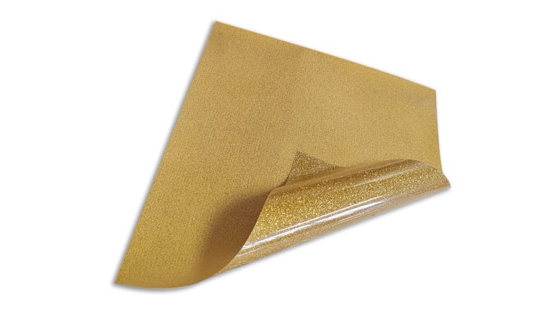 Magic Transfer Heat Transfer Vinyl 25 x 30cm - Glitter Gold