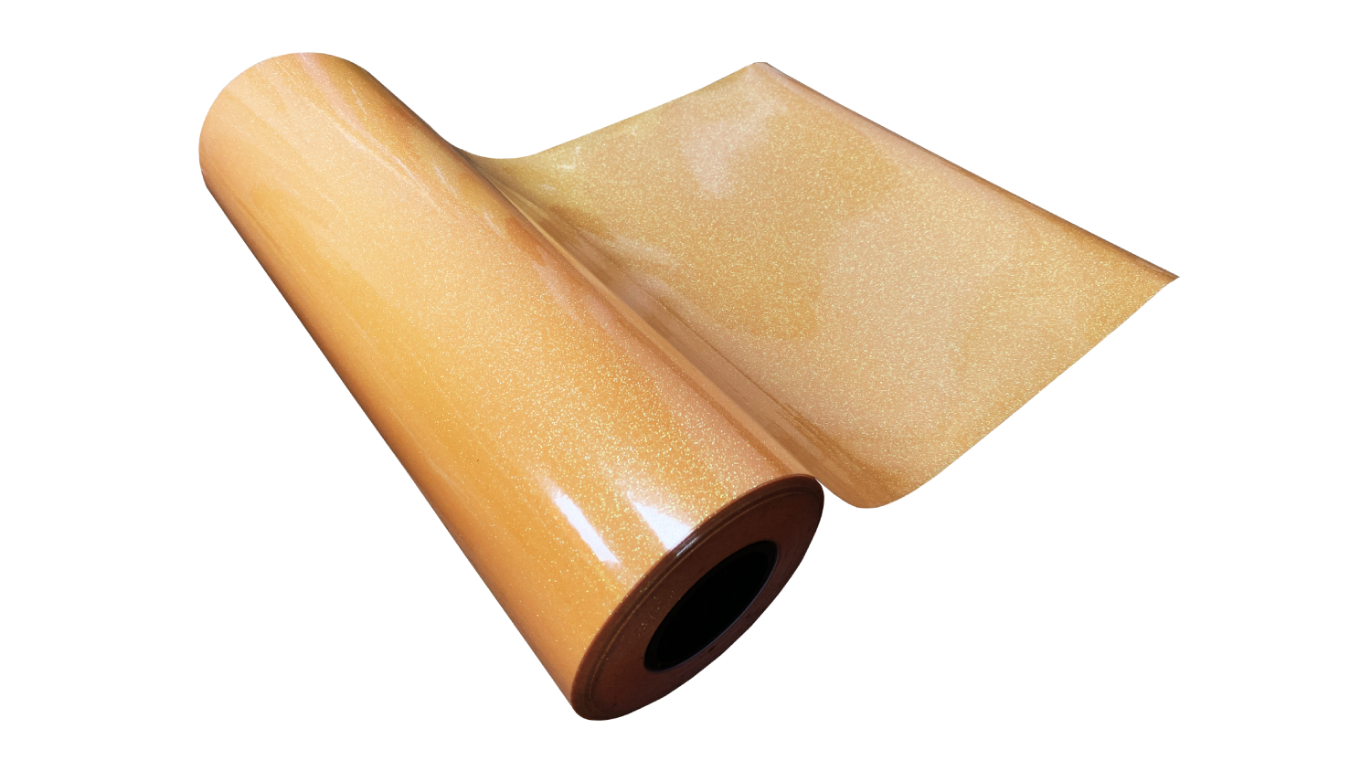 Magic Transfer Heat Transfer Vinyl 25 x 50cm - Glitter Neon Orange