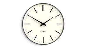 Newgate "Radio City" Wall Clock - Matte Grey