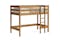 Noah King Single Loft Bed Frame - Light Rimu