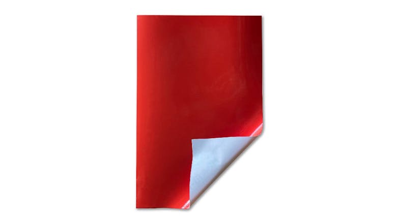 Ritrama Self-Adhesive Vinyl 20 x 30.5cm -  Medium Red