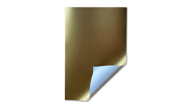 Ritrama Self-Adhesive Vinyl 20 x 30.5cm -  Gold
