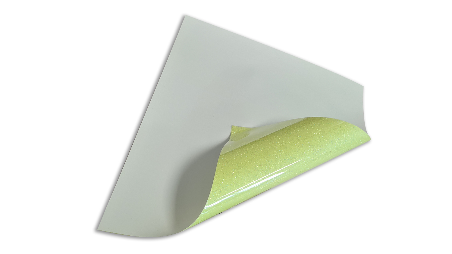 Magic Transfer Heat Transfer Vinyl 25 x 30cm - Glitter Neon Yellow