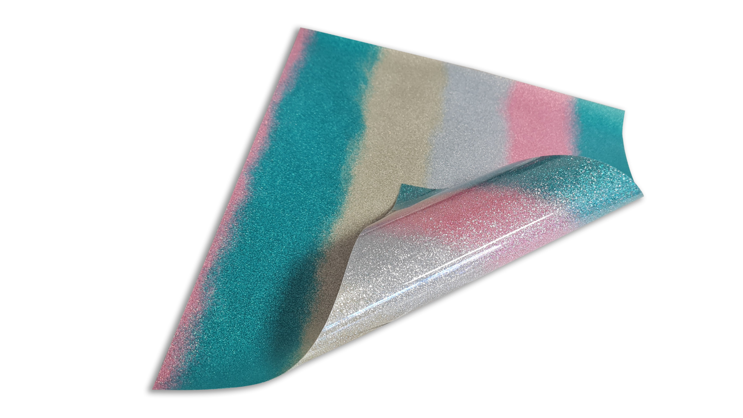 Magic Transfer Heat Transfer Vinyl 25 x 30cm - Glitter Light Rainbow