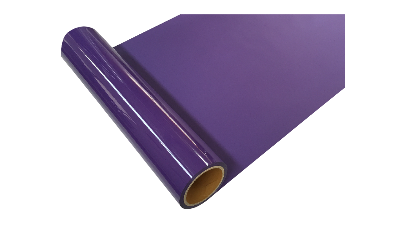 Magic Transfer Heat Transfer Vinyl 25 x 50cm - Purple