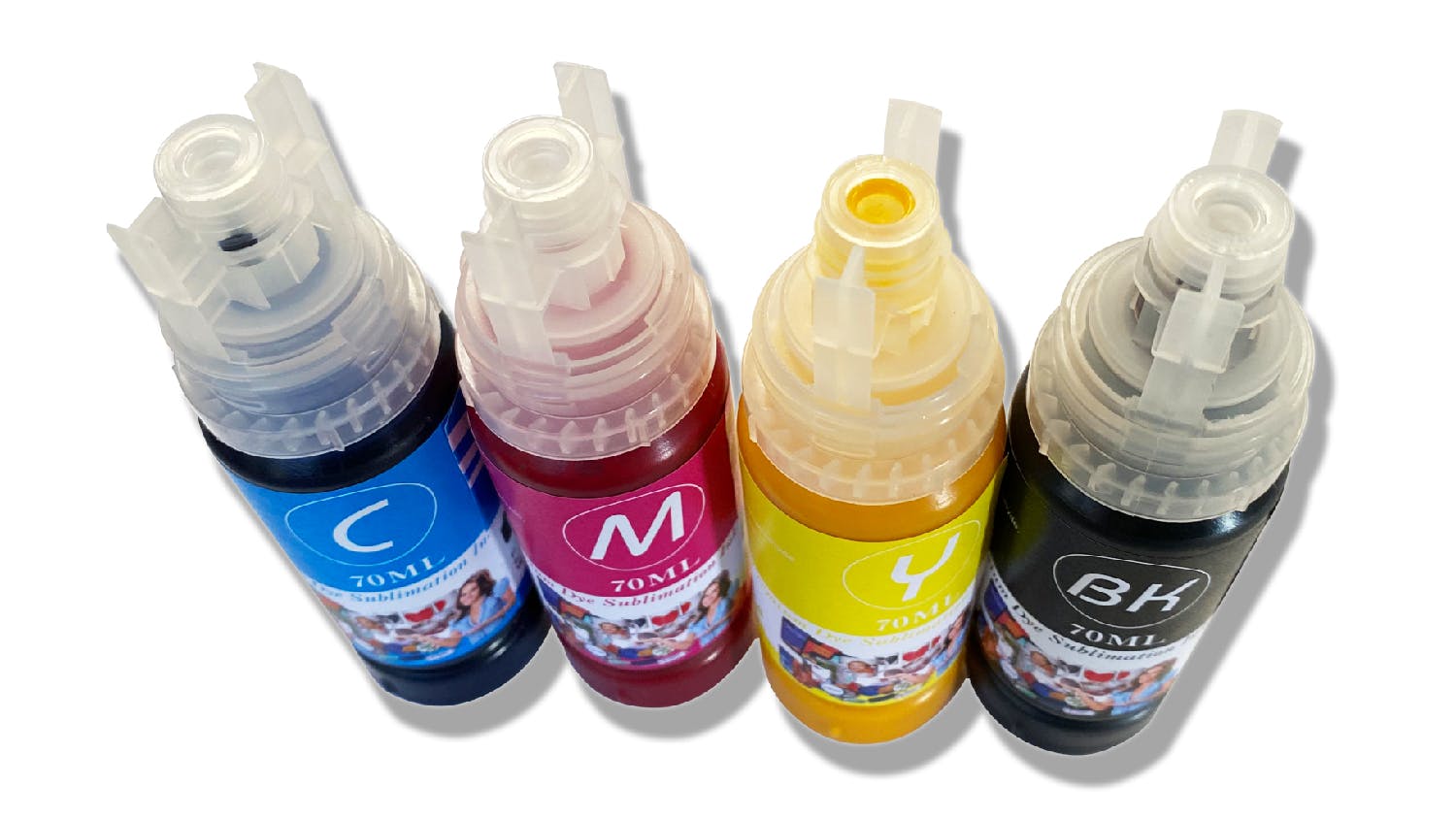 Magic Transfer Sublimation Ink - CYMK Pack