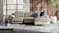 Florence 3 Seater Leather Sofa with Chaise