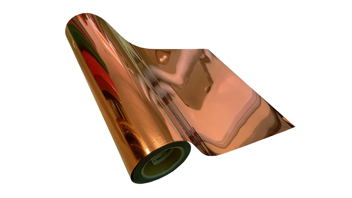 Magic Transfer Heat Transfer Vinyl 25 x 50cm - Mirrored Orange