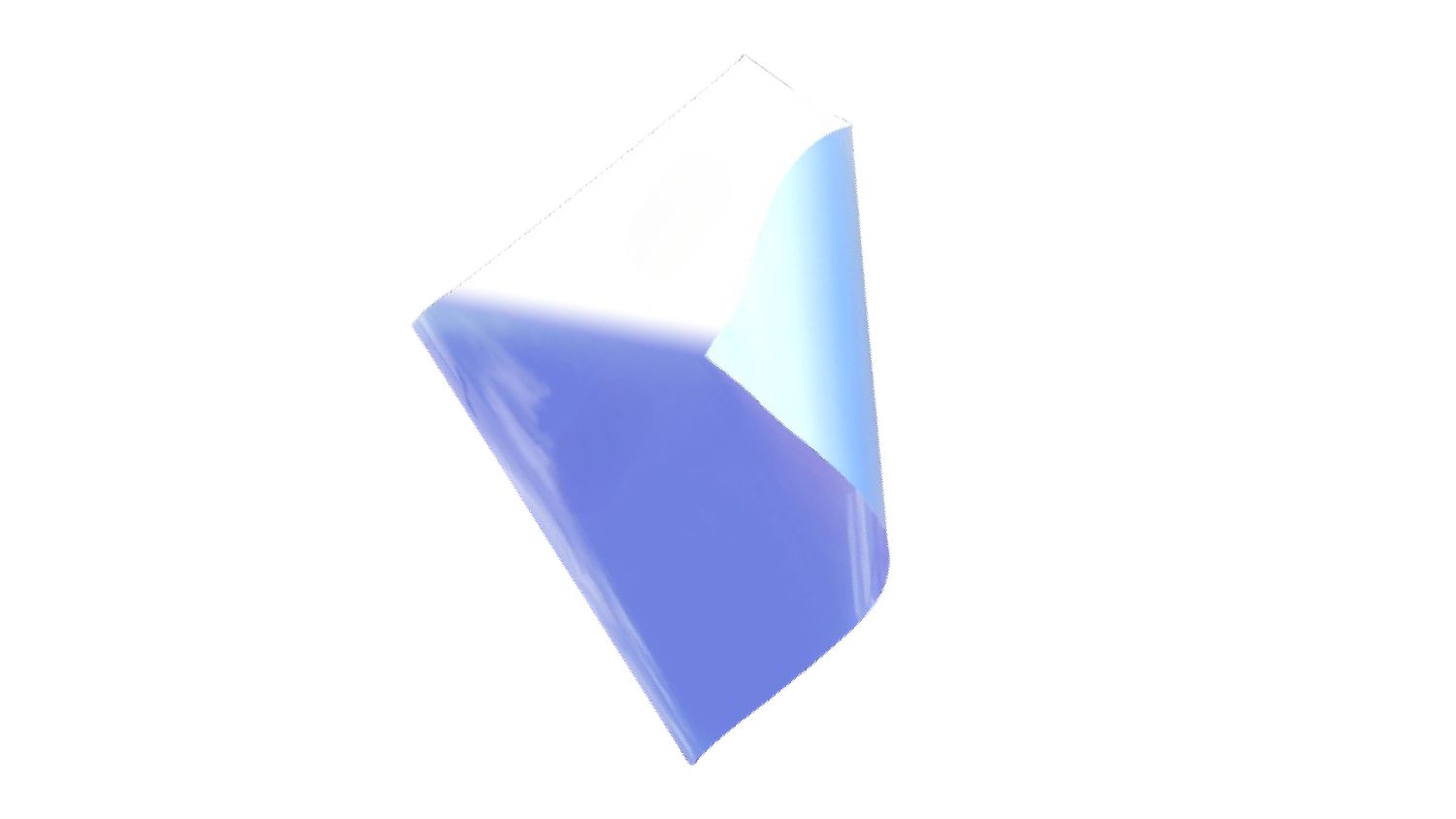 Magic Transfer Heat Transfer Vinyl 25 x 30cm -  Light Blue (UV Reactive)