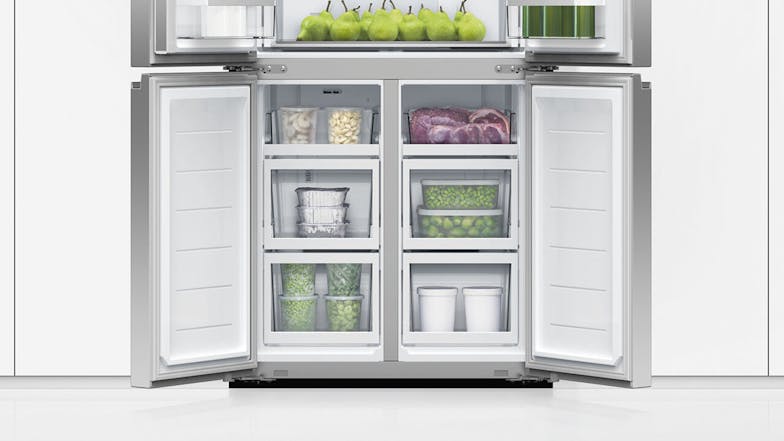 Fisher & Paykel 498L Quad Door Fridge Freezer - Stainless Steel (Series 7/RF500QNX1)