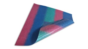 Magic Transfer Heat Transfer Vinyl 25 x 30cm - Glitter Dark Rainbow