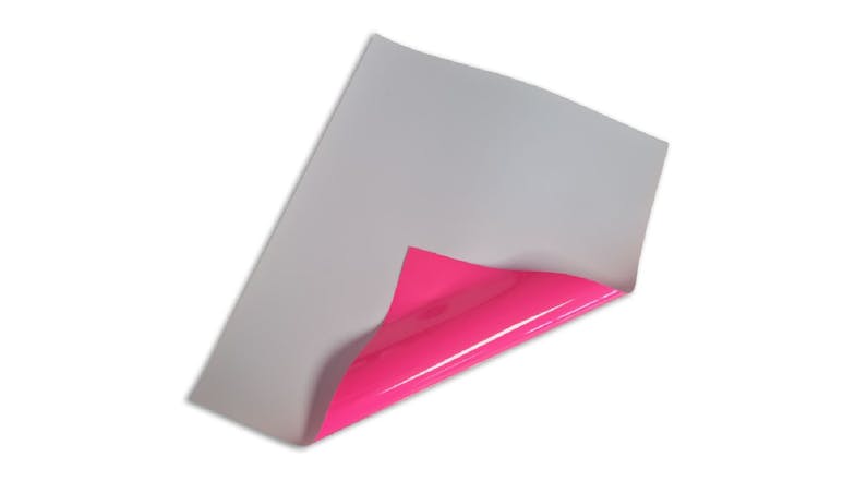 Magic Transfer Heat Transfer Vinyl 25 x 30cm - Neon Pink