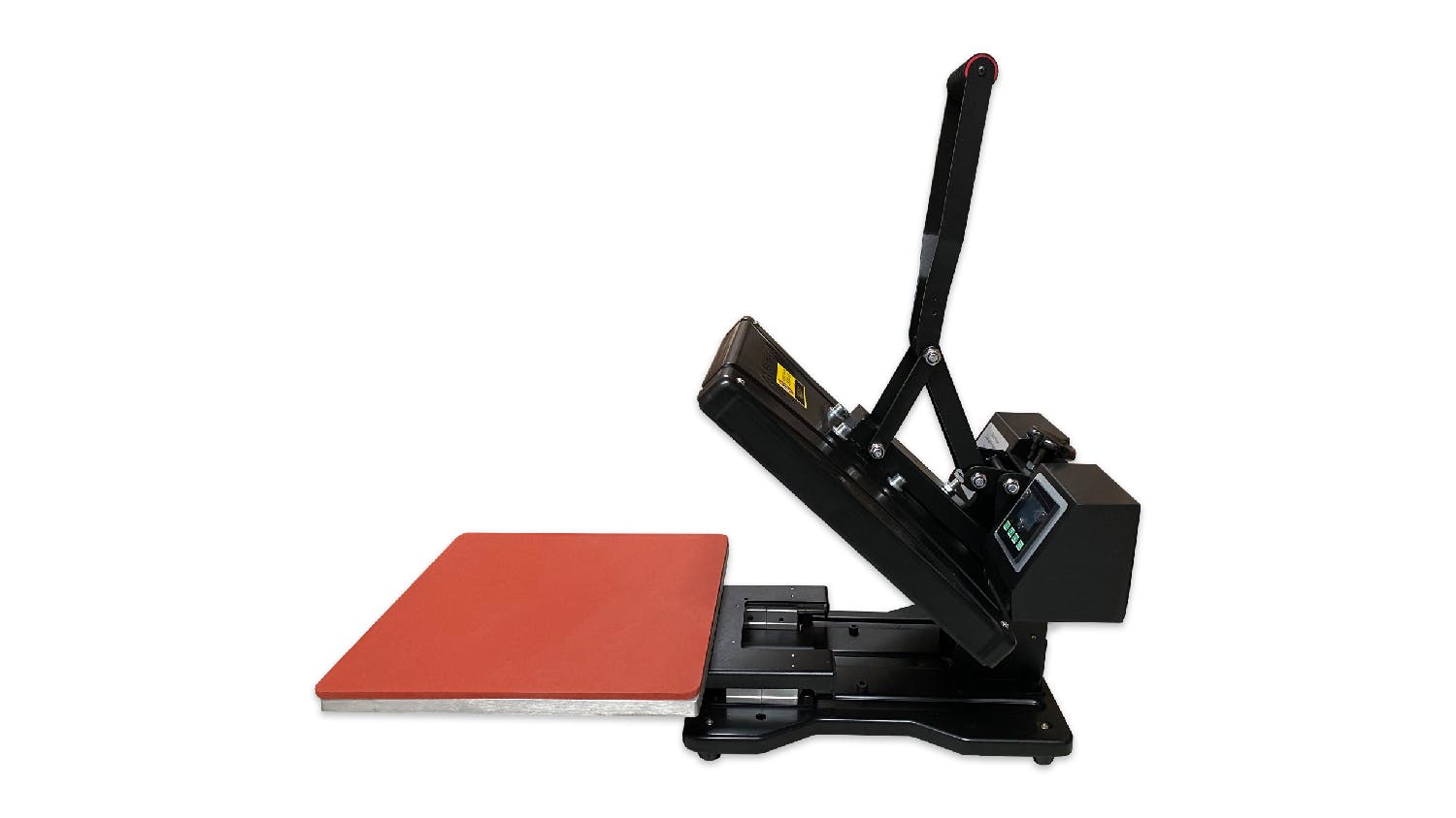 Magic Transfer Wide Open Clamshell Flat Heat Press w/ Sliding Plate 38 x 38cm