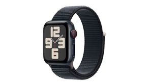 Apple Watch SE - Midnight Aluminium Case with Midnight Sport Loop (40mm, Cellular & GPS, Bluetooth)