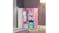 SOGA Modular Children's Storage Cubes 75 x 37 x 110cm - Princess Print